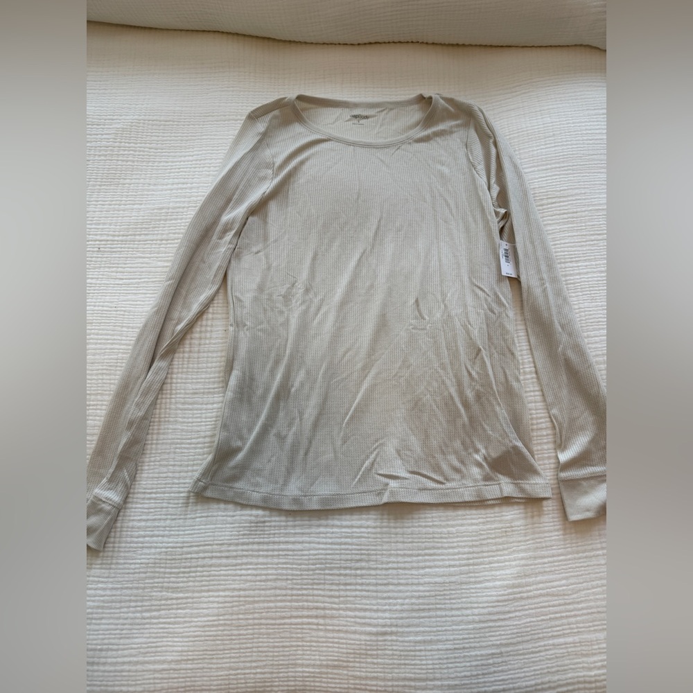 NWT! Gap - Waffle PJ Shirt - S